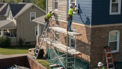 Vinyl siding installation in Pittsburgh, PA for durable, professional home exterior protection