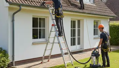 Gutter cleaning service in Pittsburgh, PA for protecting homes from debris and water damage