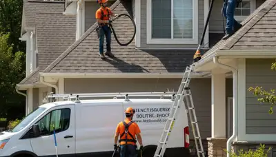 Gutter cleaning service in Pittsburgh, PA for home water damage protection