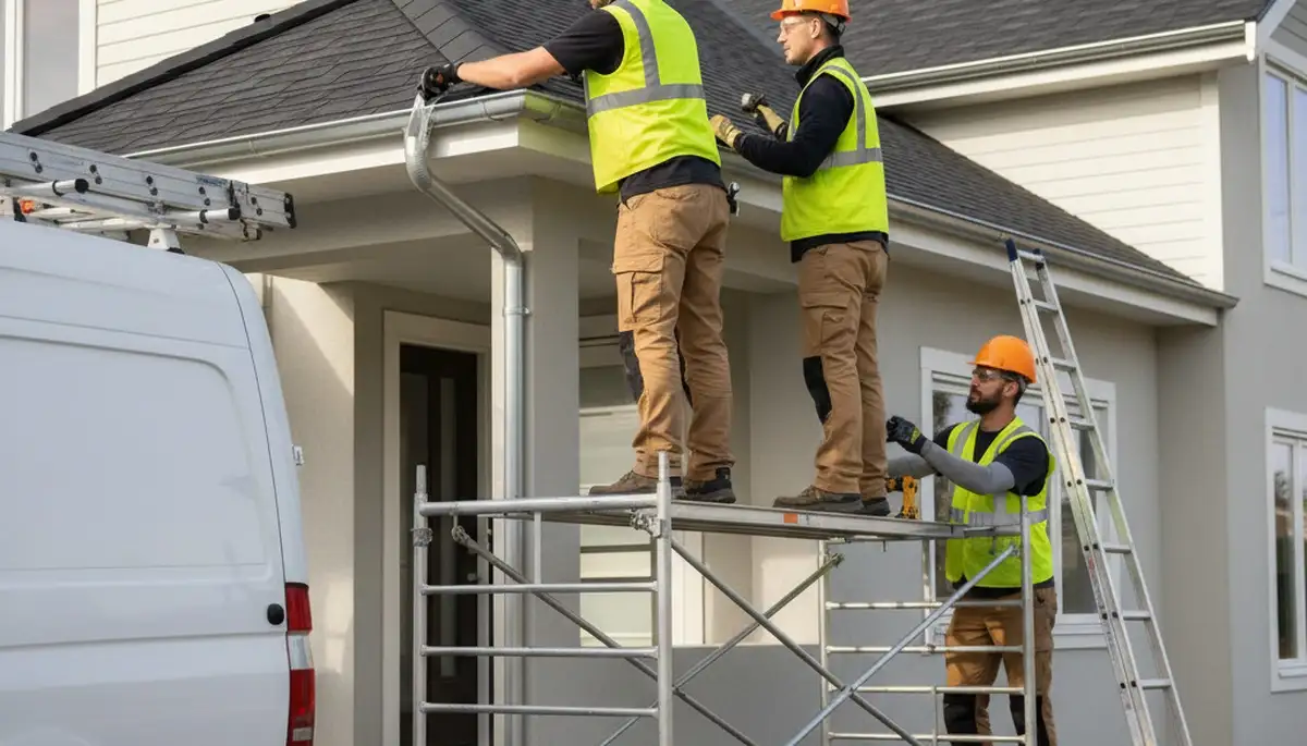 Gutter installation service in Pittsburgh, PA by FX Remodeling & Exteriors for home protection