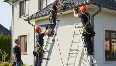 Pittsburgh, PA gutter repair service for leaks, sagging, and storm damage on residential homes