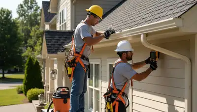 Gutter repair in Pittsburgh, PA for home exteriors by FX Remodeling & Exteriors