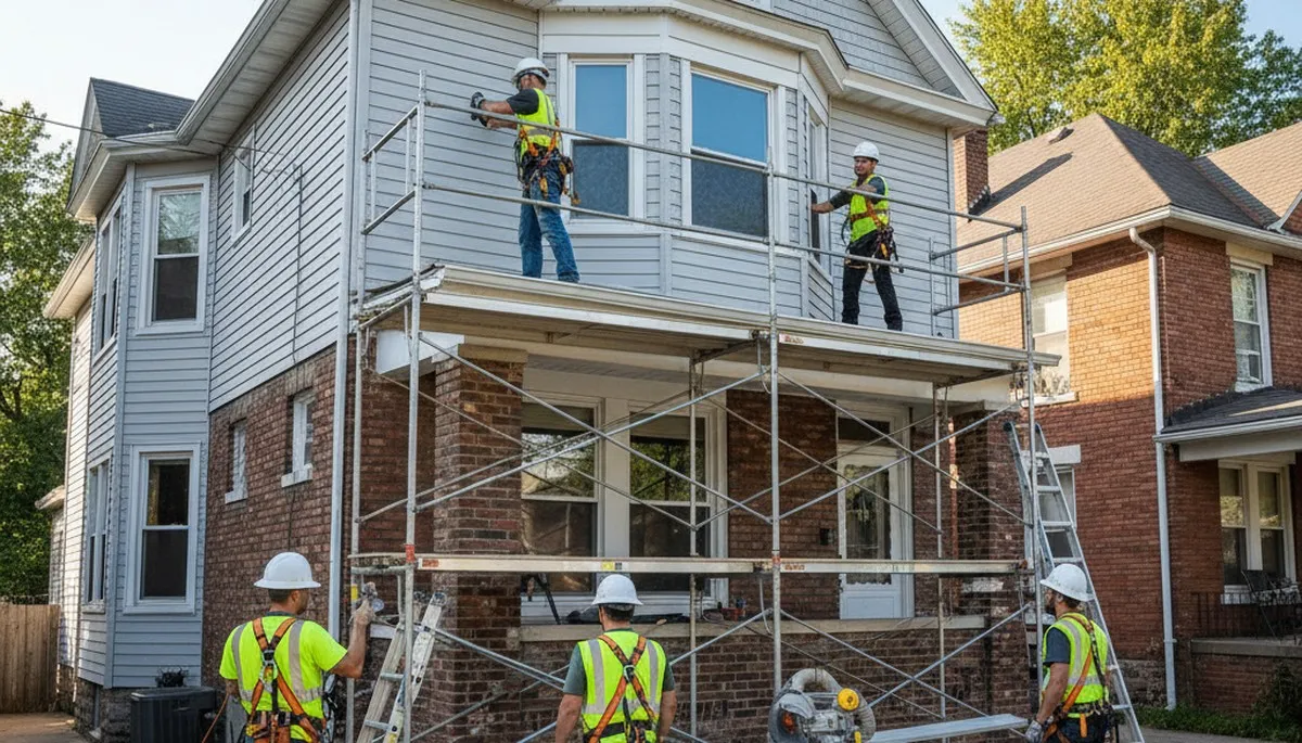 Pittsburgh, PA siding contractor offering vinyl siding installation and replacement services