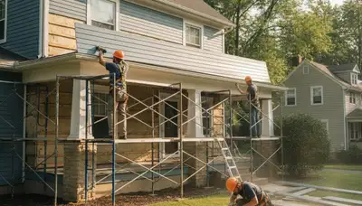 Vinyl siding installation service in Pittsburgh, PA for residential homes