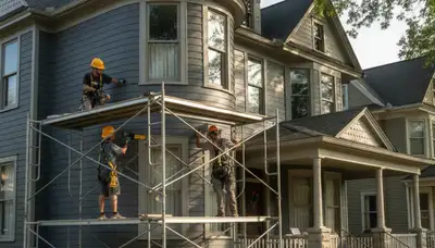 Siding installation by Pittsburgh, PA vinyl siding contractors
