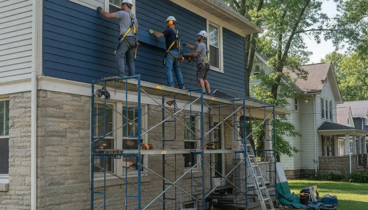Vinyl siding installation for Pittsburgh, PA homes by a professional siding contractor